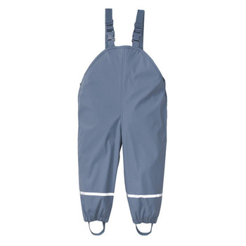 Παιδικά παντελόνια βροχής 1-9 ετών Αδιάβροχα ρούχα εξωτερικού χώρου Βρεφικό αγόρι κορίτσι Dungarees Αντιανεμικό αδιάβροχο φόρμα λάσπης