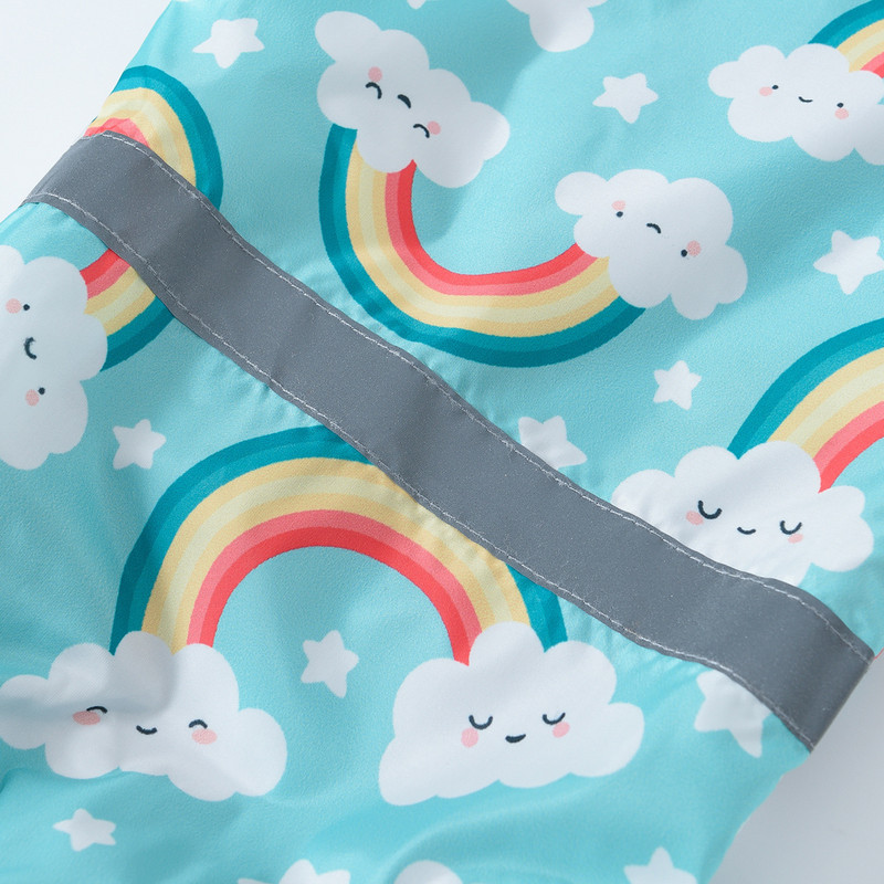 Bērnu lietus bikses Augstas kvalitātes lietus bikses bērniem Apģērbi Ziedi Meiteņu apģērbi Ikdienas meitenēm Ātri žūstošās bikses