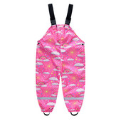 Bērni Bērni Ūdensnecaurlaidīgas lietus bikses Karikatūra Apdruka Ūdensizturīgi Kombinezoni Zēniem Zēniem Meitenēm Bikšturi Kombinezoni Modes Bērnu Kombinezoni