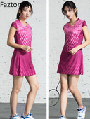Faztonvg 2022 Vasaras jauna badmintona kleita Ātri žūstoša sporta culottes tenisa tērps sievietēm viengabala vairumtirdzniecība golfa kleitas sievietēm
