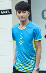 ΝΕΑ αθλητικά ενδύματα μπάντμιντον/τένις Πουκάμισα Ανδρικό αναπνεύσιμο μπλουζάκι Γυμναστήριο Quick Dry Γυμναστήριο πινγκ πονγκ Σορτς ζέρσεϊ δωρεάν αποστολή