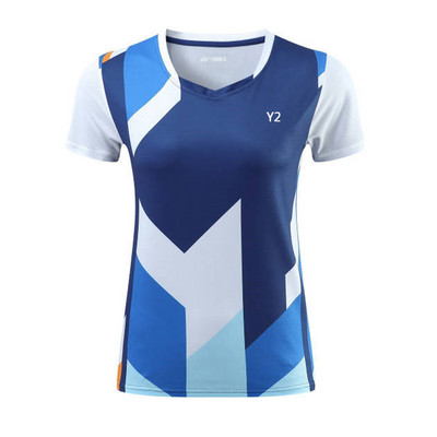 Jauns badmintona apģērbs vīriešiem sievietēm bērniem ar īsām piedurknēm sporta zāle sporta krekls sporta apģērbs galda tenisa sacensības galda tenisa krekls