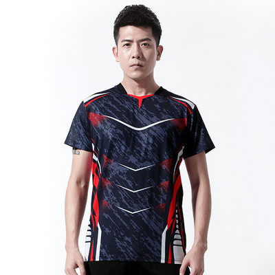 Új női, gyorsan száradó, lélegző, könnyű, rövid ujjú asztalitenisz sportruházat férfiaknak asztalitenisz edzőruhák