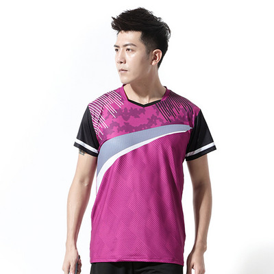 Új női, gyorsan száradó, lélegző, könnyű, rövid ujjú asztalitenisz sportruházat férfiaknak asztalitenisz edzőruhák