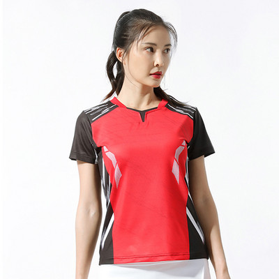Új női, gyorsan száradó, lélegző, könnyű, rövid ujjú asztalitenisz sportruházat férfiaknak asztalitenisz edzőruhák