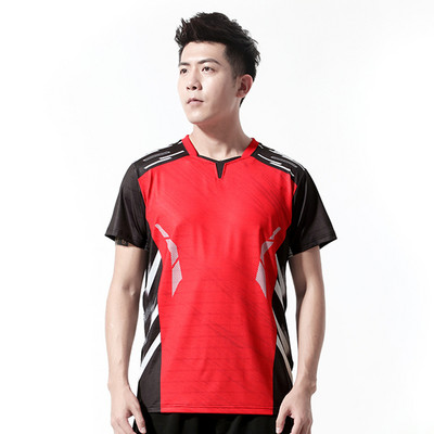 Új női, gyorsan száradó, lélegző, könnyű, rövid ujjú asztalitenisz sportruházat férfiaknak asztalitenisz edzőruhák