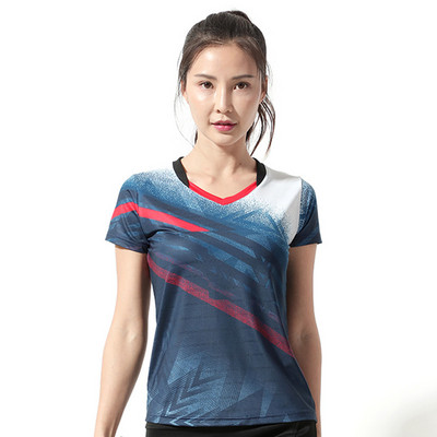 Új női, gyorsan száradó, lélegző, könnyű, rövid ujjú asztalitenisz sportruházat férfiaknak asztalitenisz edzőruhák