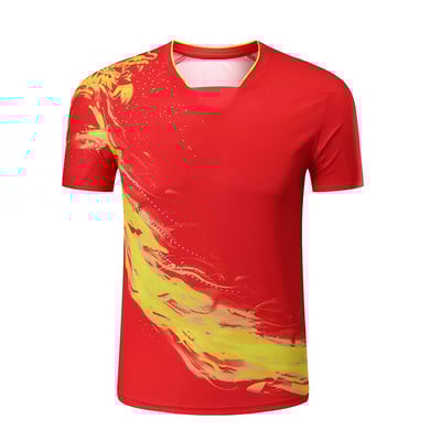 Πρωτάθλημα 2022 ΚΙΝΑ Ομαδικά μπλουζάκια πινγκ πονγκ σορτς Ανδρικά Γυναικεία Παιδική μπλούζα πινγκ πονγκ Μπλουζάκια πινγκ πονγκ αθλητικά πουκάμισα