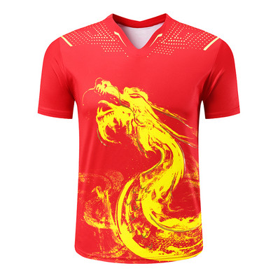 Πρωτάθλημα 2022 ΚΙΝΑ Ομαδικά μπλουζάκια πινγκ πονγκ σορτς Ανδρικά Γυναικεία Παιδική μπλούζα πινγκ πονγκ Μπλουζάκια πινγκ πονγκ αθλητικά πουκάμισα