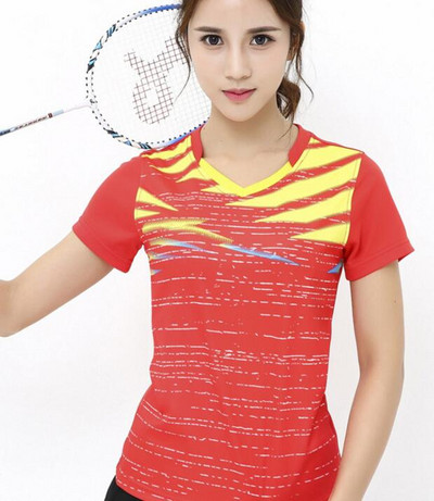 Új tollaslabda sportingek Játék edzőmez pároknak uniszex asztalitenisz és pólók ingyenes szállítás