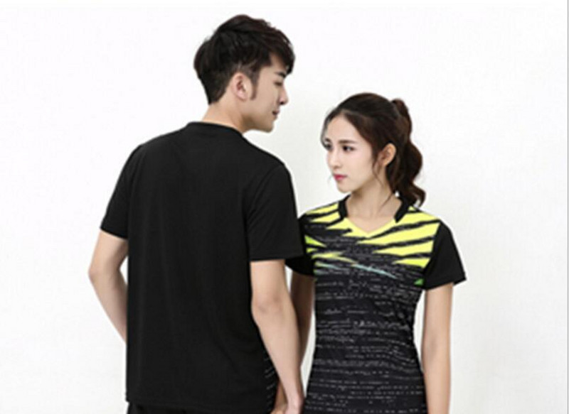 Új tollaslabda sportingek Játék edzőmez pároknak uniszex asztalitenisz és pólók ingyenes szállítás