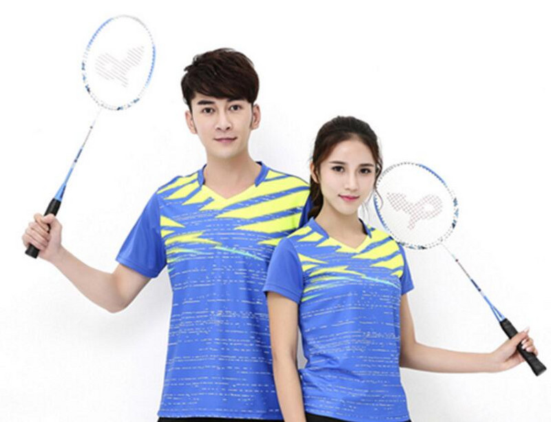 Új tollaslabda sportingek Játék edzőmez pároknak uniszex asztalitenisz és pólók ingyenes szállítás