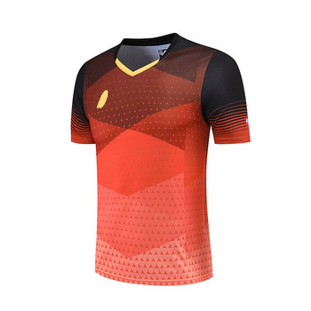 Καυτές πωλήσεις Νέα μπλουζάκια αθλητικού τένις Ανδρικά Γυναικεία Παιδικά Μπλουζάκια Μπάντμιντον Κοντά μπλουζάκια πινγκ πονγκ Μπλουζάκια για τρέξιμο