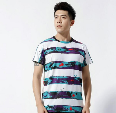 Jauni Badmintona krekli Vīrieši , sporta krekls Tenisa krekli Vīriešu , galda tenisa krekls , Quick dry Fitness sporta treniņu krekli 1013