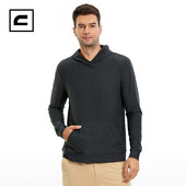 CRZ YOGA meeste kerged pulloverid, pikkade varrukatega dressipluus, kiirelt kuivavad vabaaja sportlikud kapuutsiga topid taskuga