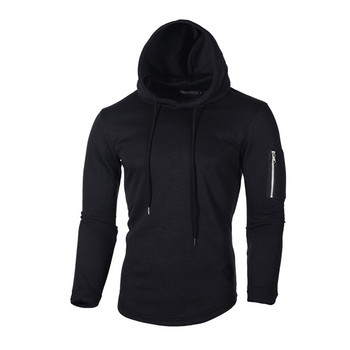 NO.2, Φθινοπωρινό Χειμερινό ανδρικό τρέξιμο Hoodie Quick Dry Workout αθλητικό μπουφάν Windbreaker Sportswear Προπόνηση γυμναστικής Φούτερ Ρούχα