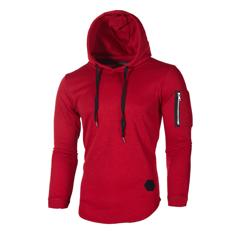 NR.2,Rudens Ziemas vīriešu skriešanas Hoodie Quick Dry Workout sporta jaka Vējjaka Sporta apģērbs Treniņu sporta krekli Apģērbs