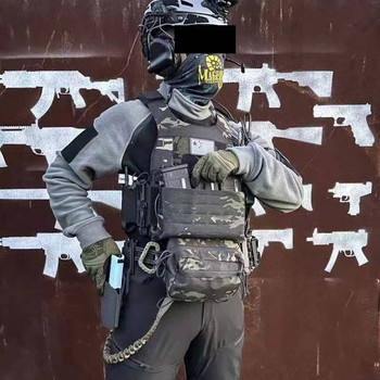 Нов L3 външен тактически поларен пуловер US мъжки SWAT топли шевове военна лента за ръка Ветроустойчива яка Топло бойно яке Мъжки