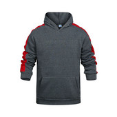 Pavasara un rudens jauns vīriešu džemperis, skriešanas sporta fitnesa apģērbs, ikdienas treniņu džemperis ar garām piedurknēm, svītrains ar kapuci