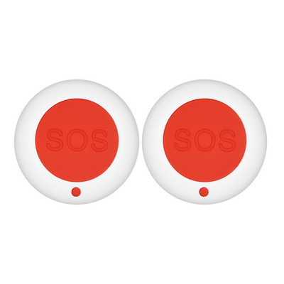 eWeLink vezeték nélküli távhívó gomb SOS/Segélyhívó gomb 433MHz gondozói személyhívó otthoni biztonságos riasztórendszer idős betegek számára