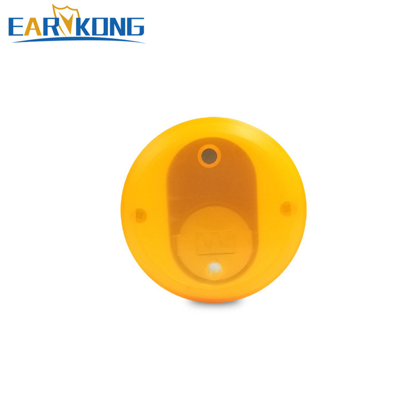 433MHz vezeték nélküli SOS gomb Pánik gomb Vezeték nélküli gomb program ajtócsengő funkcióhoz otthoni betörésjelző rendszerünkhöz