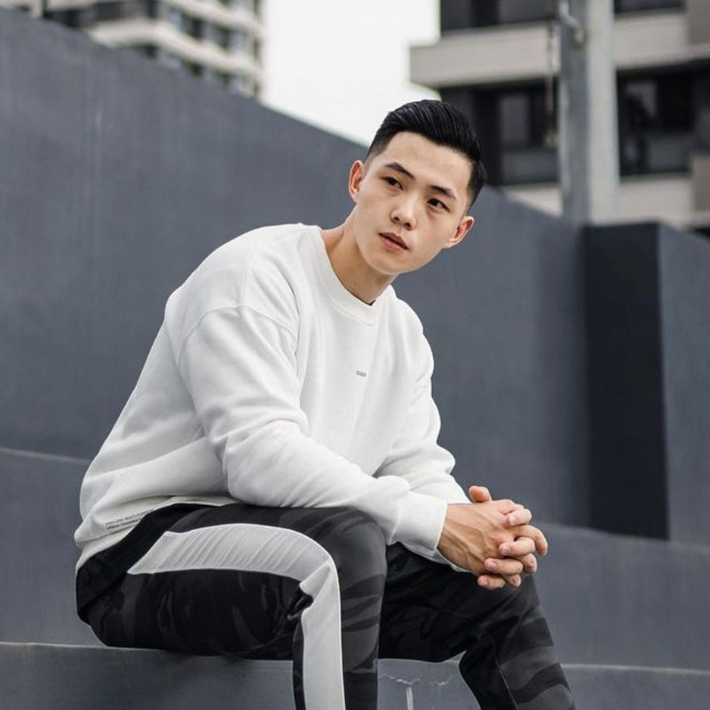 Hoodies Vīriešu Vienkrāsains Vīriešu pulovers Apaļa kakla Svīteri Ikdienas Hip Hop Harajuku Fleece Slim Sportwear Vīriešu zīmolu apģērbi