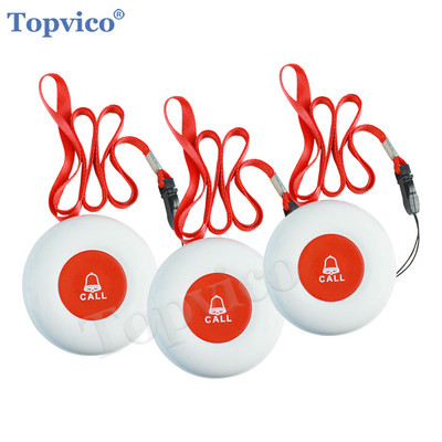 Nepieciešama Topvico SOS avārijas vecāka gadagājuma cilvēku panikas poga darbam ar Tuya Smart Life vai Rf433 mhz apskāvieniem mājas drošības sistēmai