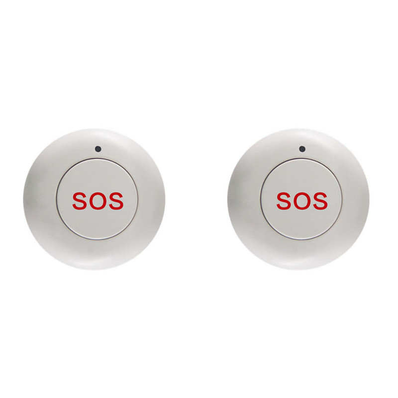 Belaidžio SOS mygtuko avarinis mygtukas pagalbai Gsm signalizacijos sistemos SOS mygtukas avarinei situacijai