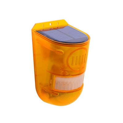 Solárne alarmové svetlo Bezdrôtové IP65 Snímač pohybu Vonkajšie záhradné bezpečnostné svetlo Stroboskop Stroboskop LED výstražné svetlo