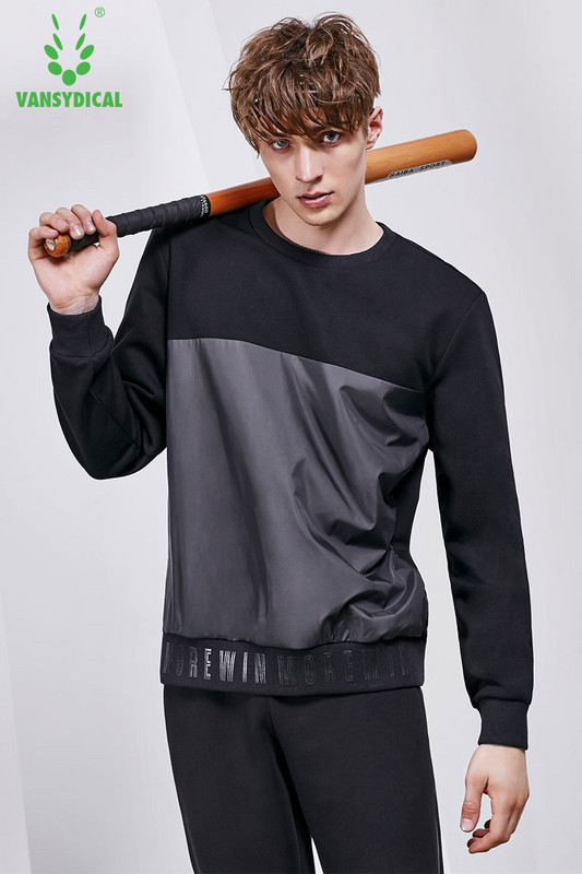 Vansydical ziemas sporta džemperis Vīriešu fitnesa skriešanas topi silti flīsa ar garām piedurknēm savienoti elastīgi treniņu džemperi