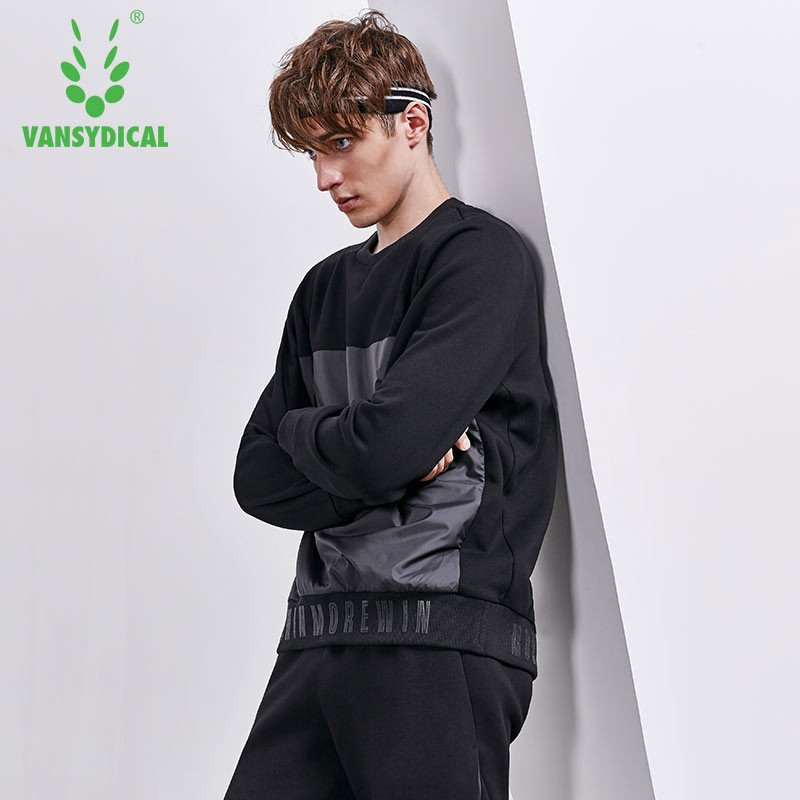 Vansydical ziemas sporta džemperis Vīriešu fitnesa skriešanas topi silti flīsa ar garām piedurknēm savienoti elastīgi treniņu džemperi