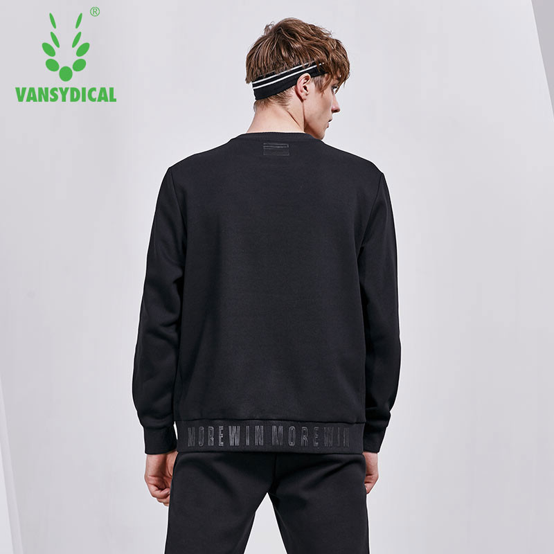 Vansydical ziemas sporta džemperis Vīriešu fitnesa skriešanas topi silti flīsa ar garām piedurknēm savienoti elastīgi treniņu džemperi