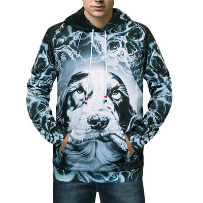 2018. gada vingrošanas džemperi treniņu džemperi vīriešu āra sporta džemperi ar kapuci Pulovers fitnesa džemperis galvaskauss skriešanas jaka