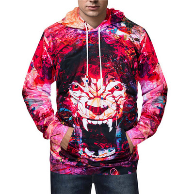 2018. gada vingrošanas džemperi treniņu džemperi vīriešu āra sporta džemperi ar kapuci Pulovers fitnesa džemperis galvaskauss skriešanas jaka