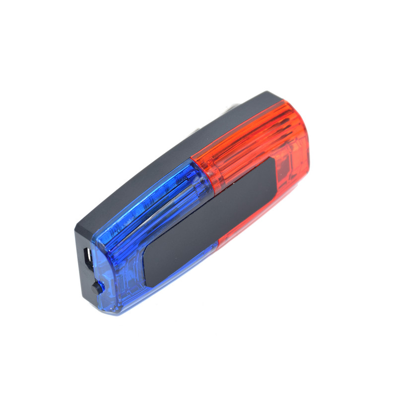 Zils Sarkans Dzeltens Sarkans Krāsa Mirgojoša LED Pleca Lampas Signalizācijas Patruļas brīdinājums