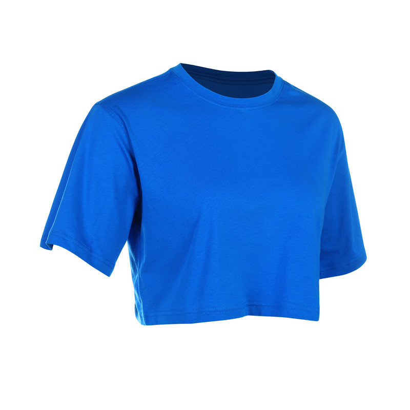 CRZ YOGA Moteriški Pima medvilniniai treniruočių apatiniai trumpomis rankovėmis bėgimo marškinėliai Laisvalaikiai sportiniai marškinėliai