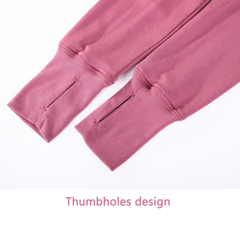 SYROKAN Modal sieviešu treniņu krekli ar garām piedurknēm brīvi sporta krekli jogas sporta ikdienas tops ar īkšķa caurumu