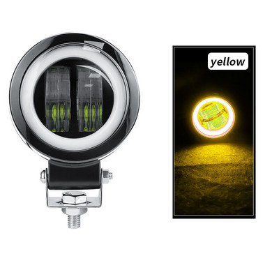 Veekindel ümmargused inglisilmad LED-hoiatustuli kaasaskantavad kohtvalgustid mootorratta maastikul veoauto sõiduauto paadi töötuled 10-30 V