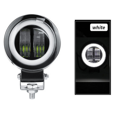 Veekindel ümmargused inglisilmad LED-hoiatustuli kaasaskantavad kohtvalgustid mootorratta maastikul veoauto sõiduauto paadi töötuled 10-30 V
