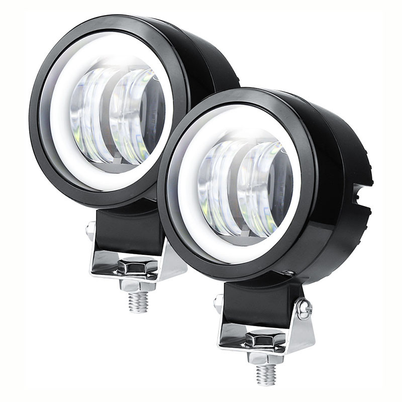 Veekindel ümmargused inglisilmad LED-hoiatustuli kaasaskantavad kohtvalgustid mootorratta maastikul veoauto sõiduauto paadi töötuled 10-30 V
