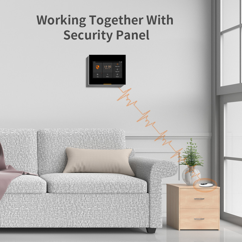 Staniot 4 gumba Protuprovalni pametni bežični daljinski upravljač 433Mhz za kućni protuprovalni alarmni sustav Podrška WIFI GSM 4G/2G