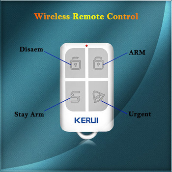 Безжично дистанционно управление KERUI за W1 W2 W17 W18 W19 G18 G19 G183 G193 8218G 8219G Контролер на алармена система за домашна сигурност