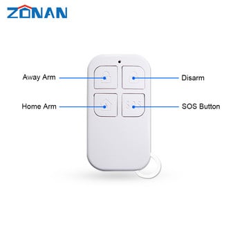 ZONAN R10+RFID Ασύρματο τηλεχειριστήριο υψηλής ποιότητας Κάρτα RFID Smartlife για σύστημα συναγερμού ασφαλείας σπιτιού Χονδρική τιμή
