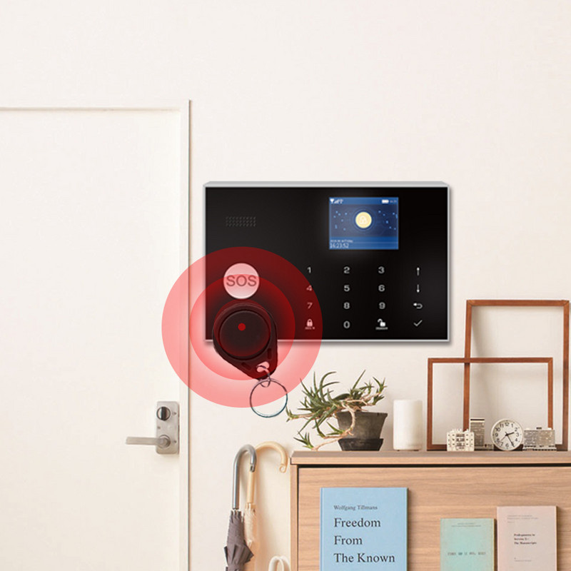 ZONAN R10+RFID Aukštos kokybės bevielis nuotolinio valdymo pultas RFID kortelė Smartlife namų apsaugai Signalizacija didmeninė kaina