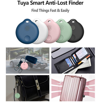 Tuya Smart Life Smart Tag Безжичен Bluetooth-съвместим тракер Детска чанта Портфейл Търсене на ключове Локатор против изгубена аларма Тракер