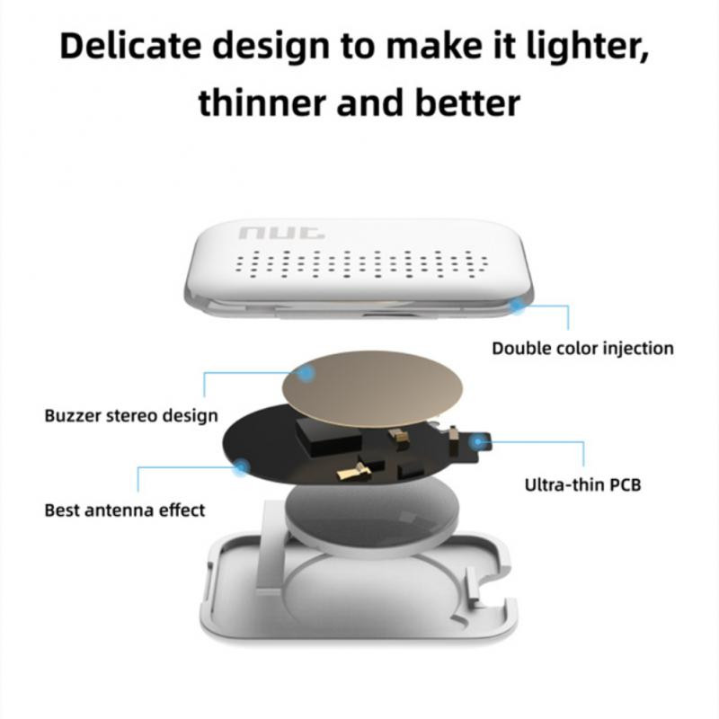 Naminių gyvūnėlių GPS „Bluetooth“ lokatorius Apsauginis GPS sekimo antkaklis šunų katės išmaniosios padėties stebėjimo priemonė Lengvas sekimo lokatorius