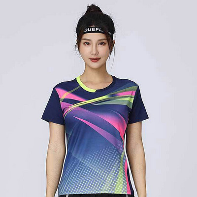 Tüdrukute Lauatennise kampsunid Õuespordid Naiste sulgpalli T-särk Laste Tennisesärgid Jooksukomplekt Jõusaal Jooga Spordirõivad Riided