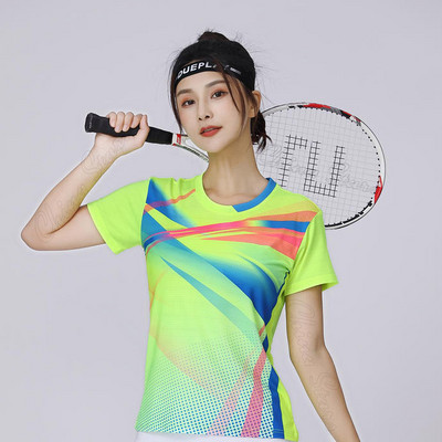 Tüdrukute Lauatennise kampsunid Õuespordid Naiste sulgpalli T-särk Laste Tennisesärgid Jooksukomplekt Jõusaal Jooga Spordirõivad Riided