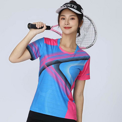 Tüdrukute Lauatennise kampsunid Õuespordid Naiste sulgpalli T-särk Laste Tennisesärgid Jooksukomplekt Jõusaal Jooga Spordirõivad Riided