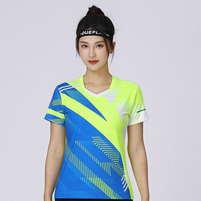 Tüdrukute Lauatennise kampsunid Õuespordid Naiste sulgpalli T-särk Laste Tennisesärgid Jooksukomplekt Jõusaal Jooga Spordirõivad Riided